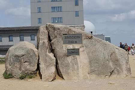 Das Brockenplateau auf 1142m